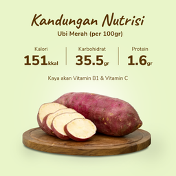 Ubi Merah 550gram