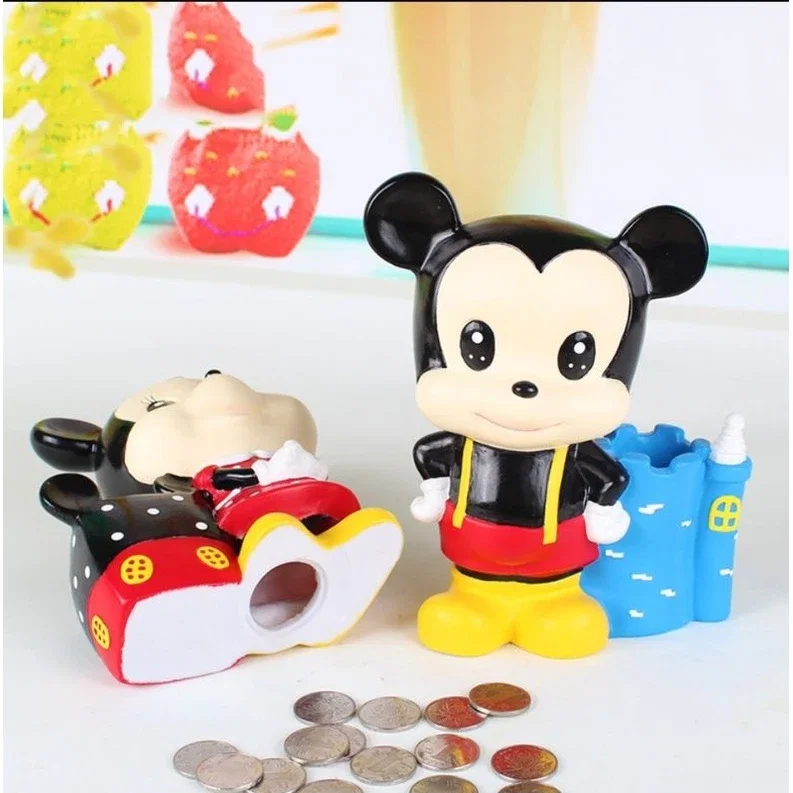 Children's Coin Bank /Piggy Bank with Stationary Holder Painting_2