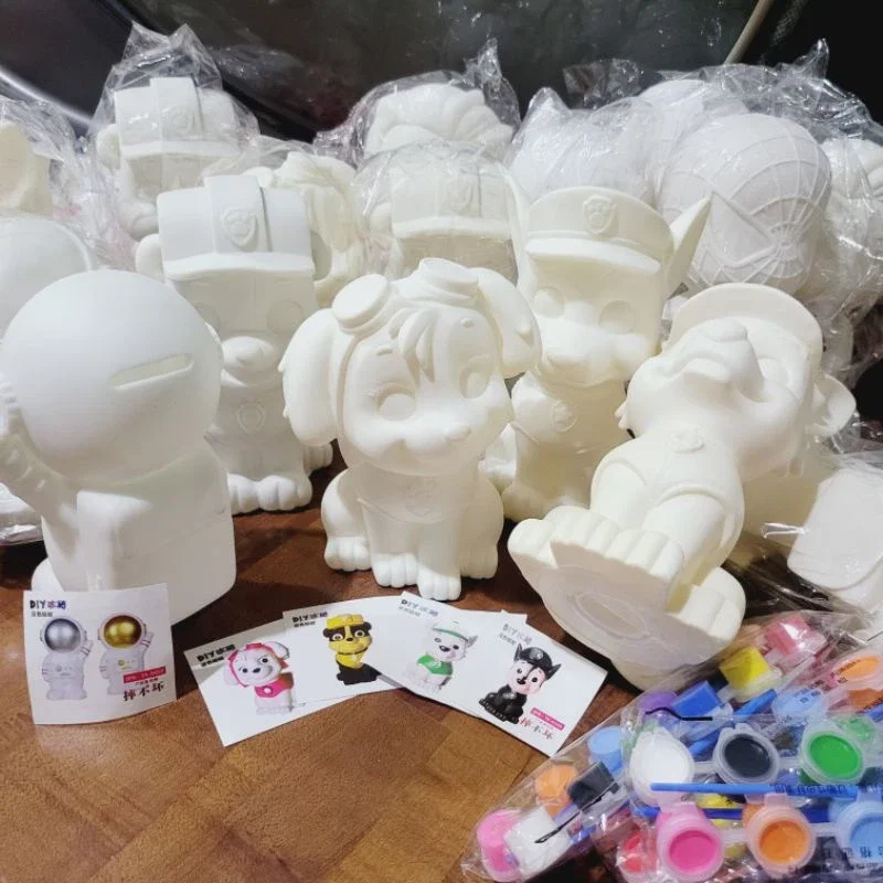 Paw Petrol Silicon Piggybank Coin Bank Painting Kit 🐾_5