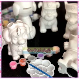 Paw Petrol Silicon Piggybank Coin Bank Painting Kit 🐾
