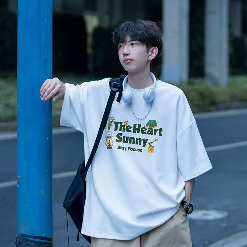 Half sleeve T shirt New fashion _3