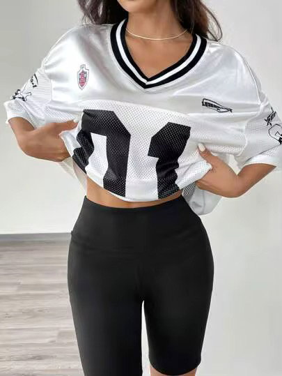 Men's Hip Hop T-Shirts Custom Sublimated Soccer Jersey Breathable Quick Dry Mesh Football Jersey Wholesale Men's T-shirts_3