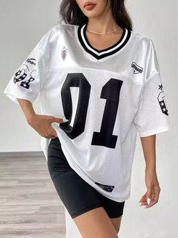 Men's Hip Hop T-Shirts Custom Sublimated Soccer Jersey Breathable Quick Dry Mesh Football Jersey Wholesale Men's T-shirts