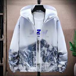 Unisex Tie Dyed Streetwear Hoodie Plus Size Sports Men's Gym Running Long Sleeve Hooded Hoodies & Sweatshirts With Zipper