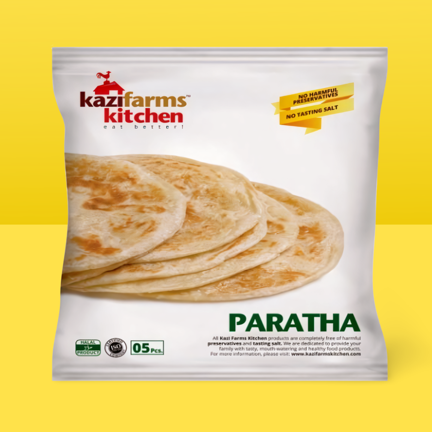 Kazi Farms Plain Paratha 5 piece