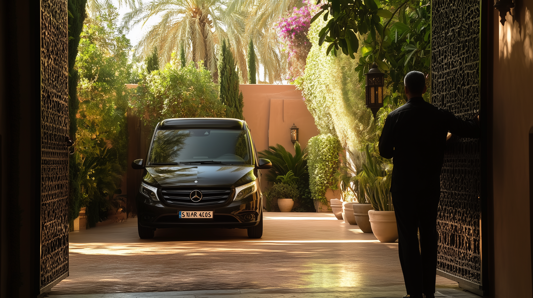 Chauffeur à plein temps avec Vito Mercedes