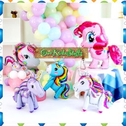 3D Unicorn Pet Balloons