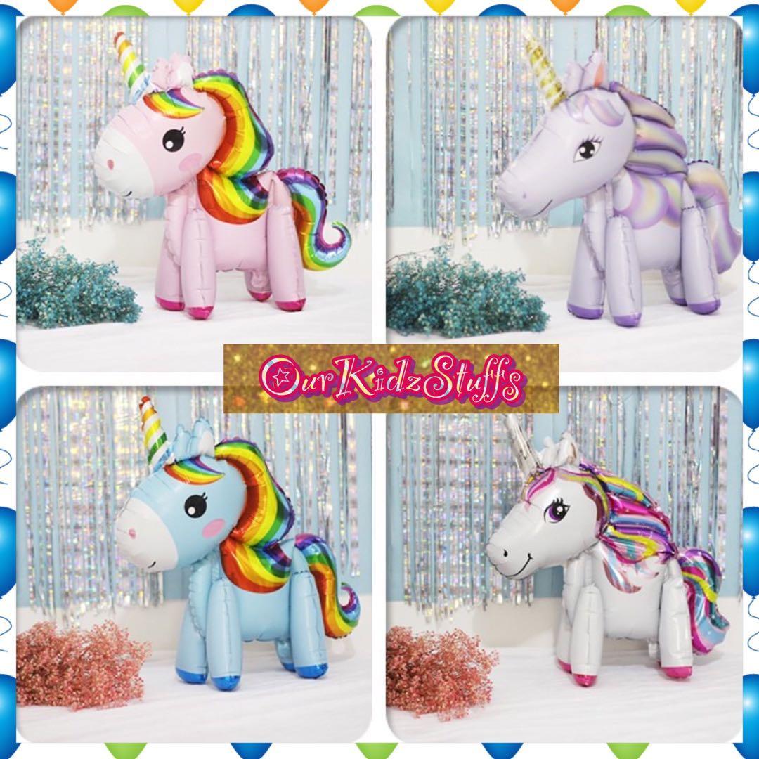 3D Unicorn Pet Balloons_5