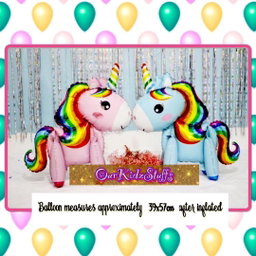 3D Unicorn Pet Balloons