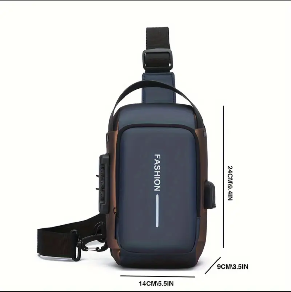 Anti-Theft Crossbody Bag for Women & Men _3