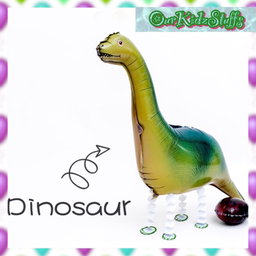 Dinosaur Unicorn Walking Pet Balloons (Helium not provided)