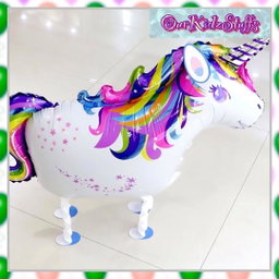 Dinosaur Unicorn Walking Pet Balloons (Helium not provided)