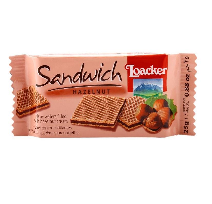 Loacker Sandwich Hazelnut 25gm_0