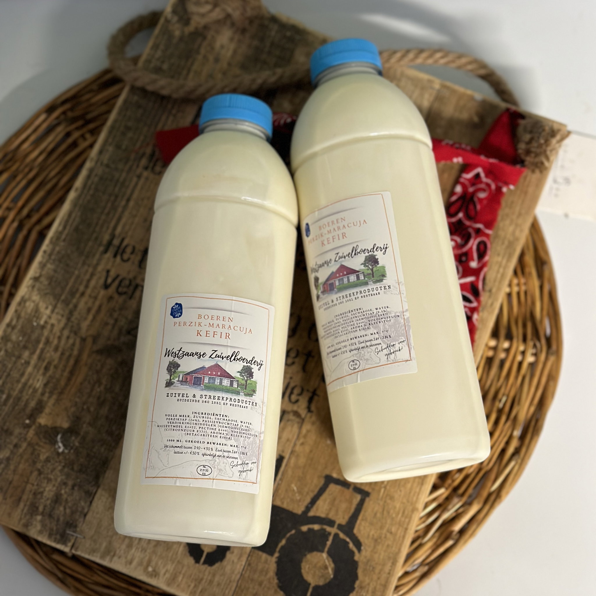 Boeren Perzik-Maracuja Kefir 1L_1