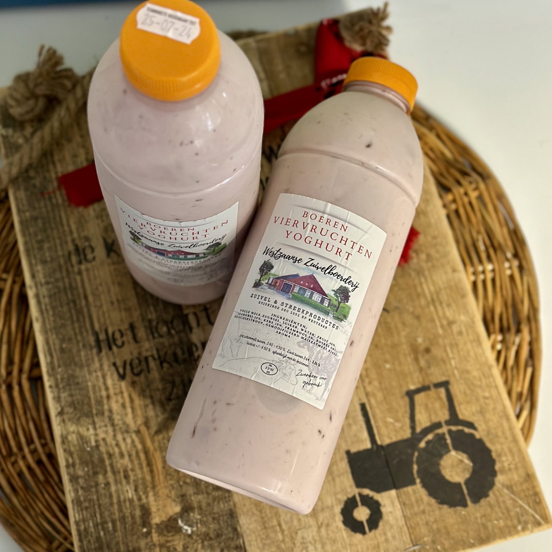 Boeren Viervruchten Yoghurt 1L