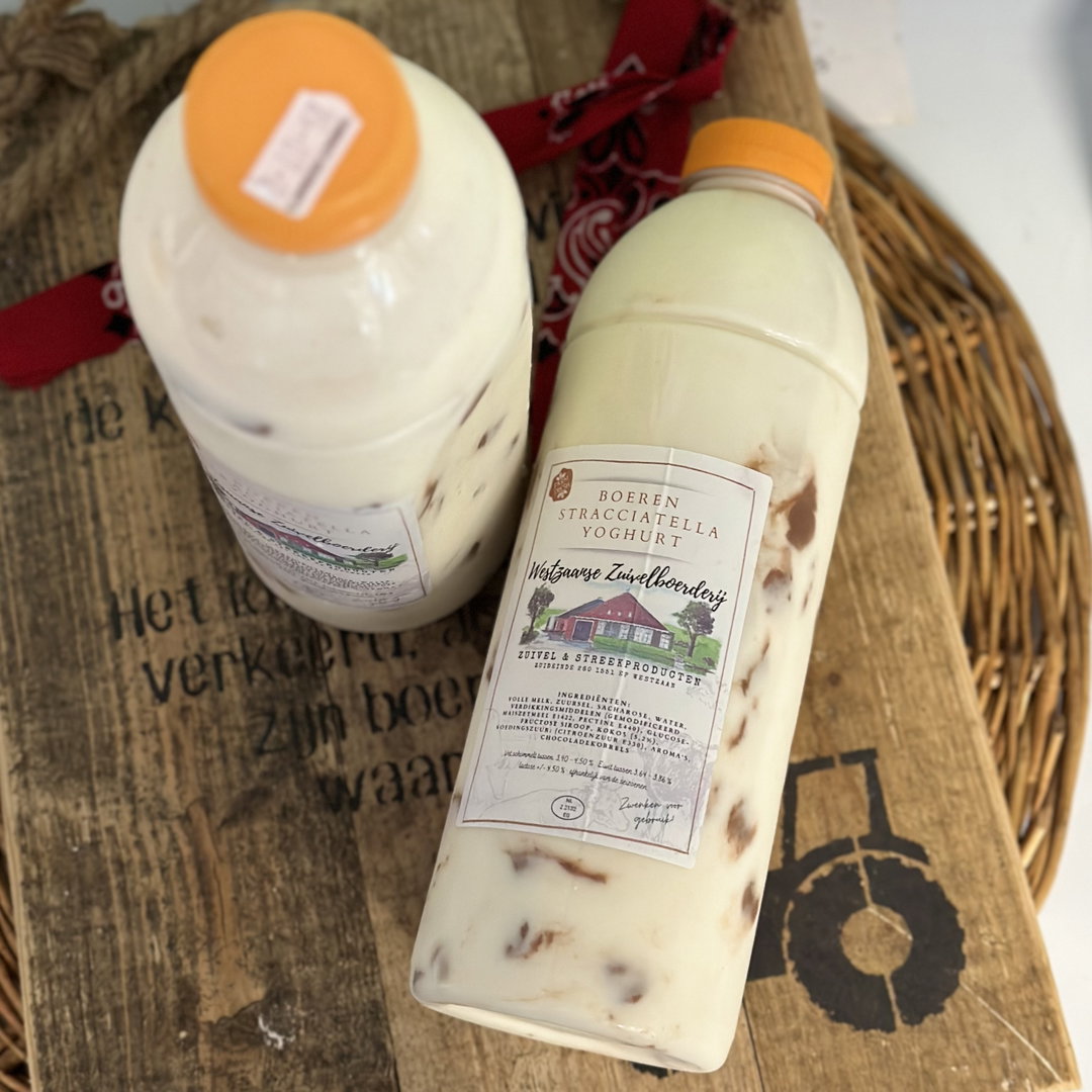 Boeren Stracciatella Yoghurt 1L
