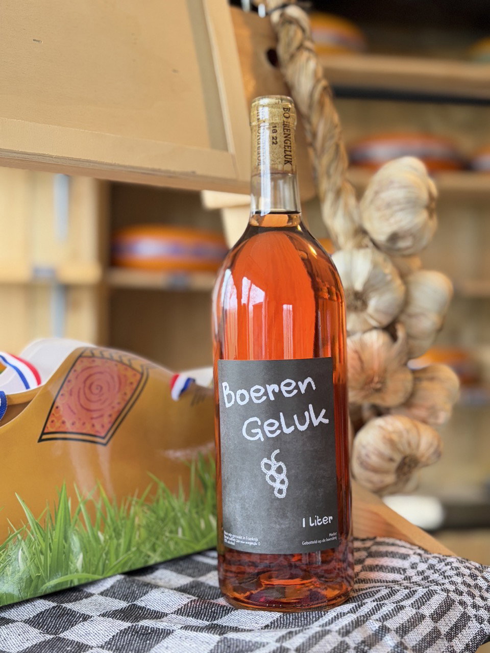 Boerengeluk Wijn Rosé 1L_0