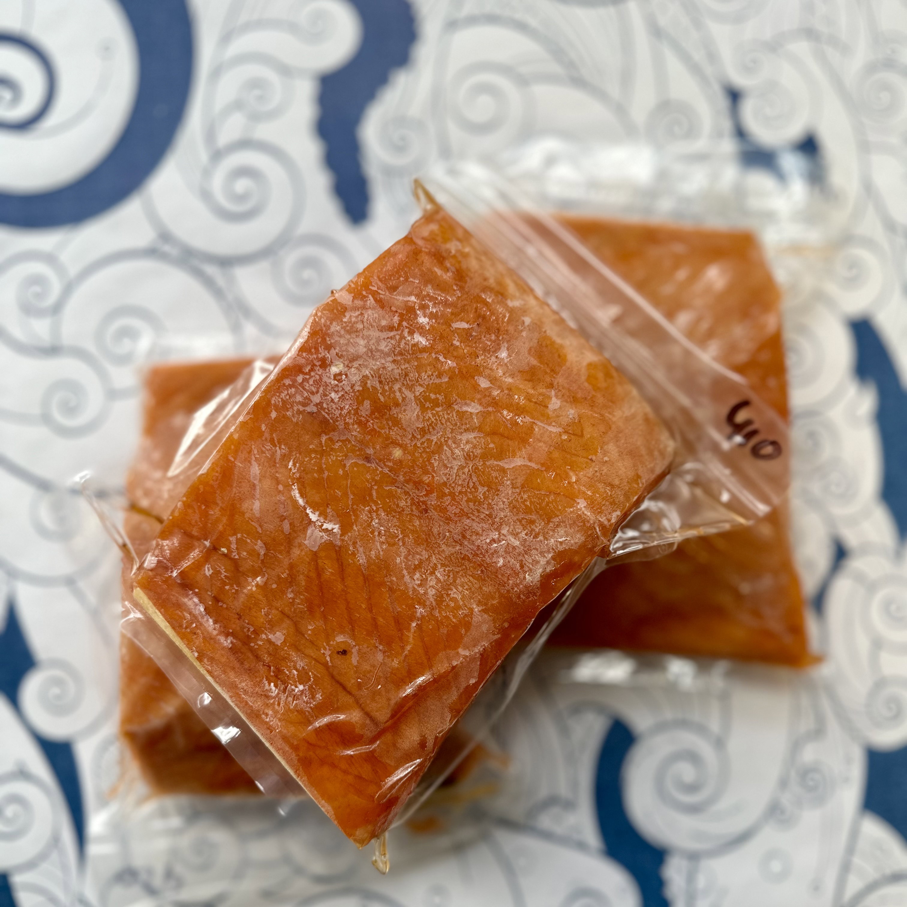 Ambachtelijk koudgerookte Alaska style zalm-ongeëvenaard 350 gr