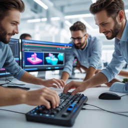 مونتاج فيديو ثلاثي الابعاد 3d