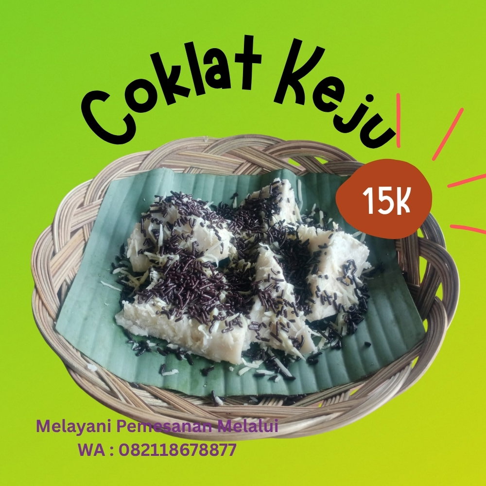 Talas Kukus Varian Coklat Keju