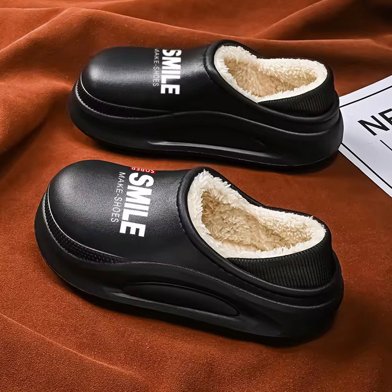 OEM High Quality Custom Winter Warm Comfortable Soft Customize Slippers Soft Cozy Plush Slippers Furry Warm Sandals Slipper_0