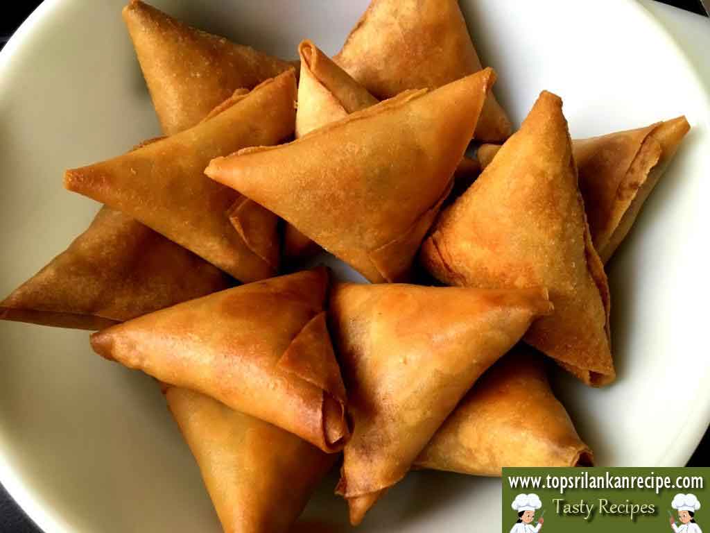 Cheese & Corn Samosas