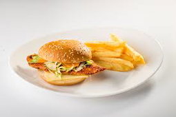 Chicken Burger & Chips