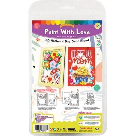 Paint with Love DIY 3D Deco Display Board _5