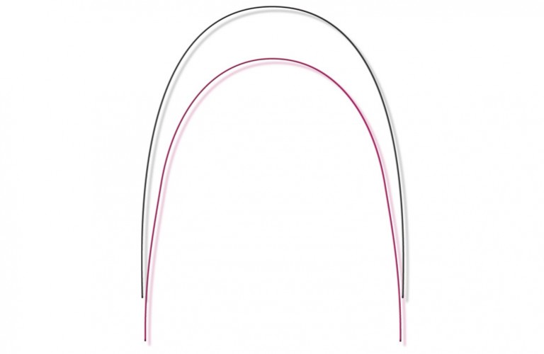 WIRE NITI UPPER 016 X 016 FORM III 10/PKG_1