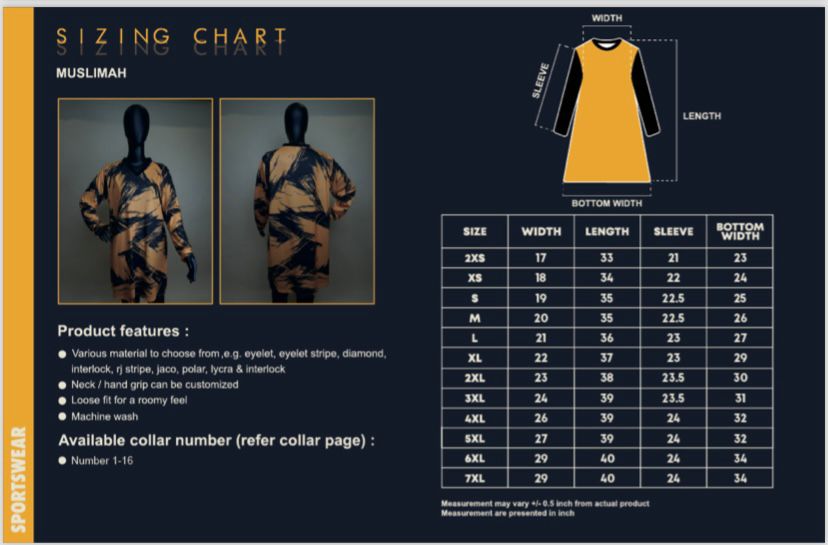 T-Shirt Sublimation Muslimah_1