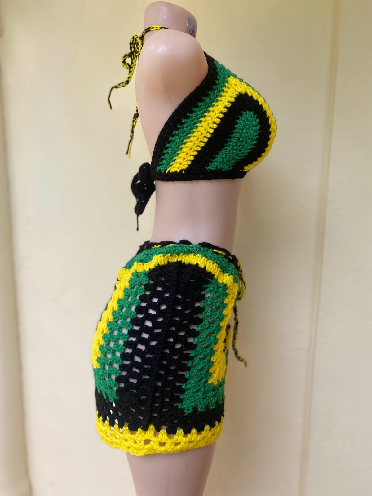 Jamaica colored shorts set_1
