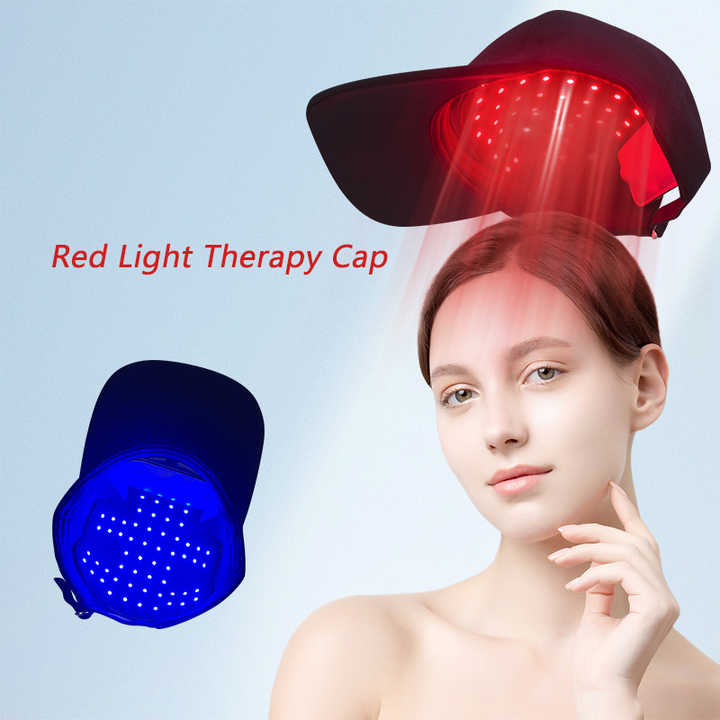 ✨ Casquette Thérapeutique à Lumière Rouge – Technologie Capillaire Avancée_1