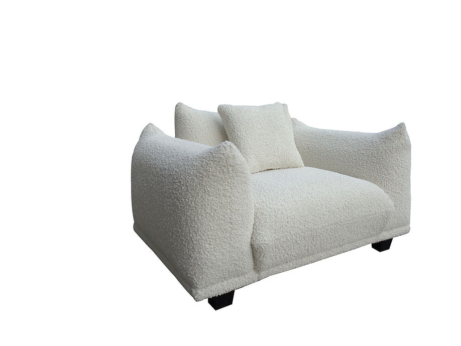 S3131 Homey sofa and oversized chair (White)_9