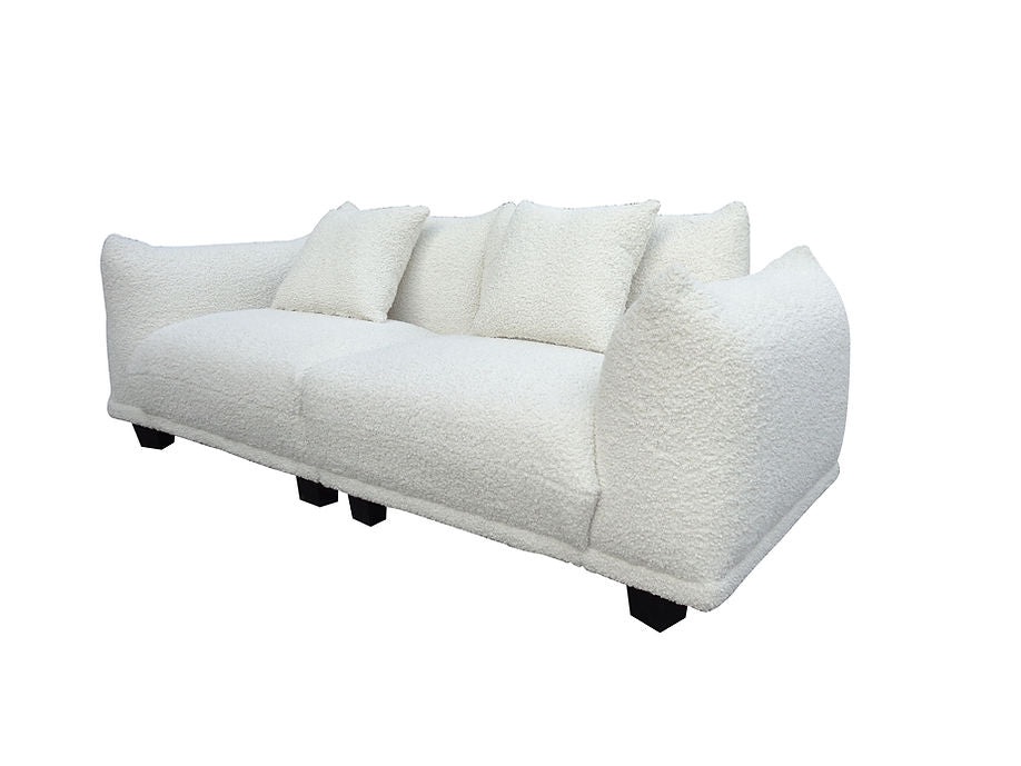 S3131 Homey sofa and oversized chair (White)_2