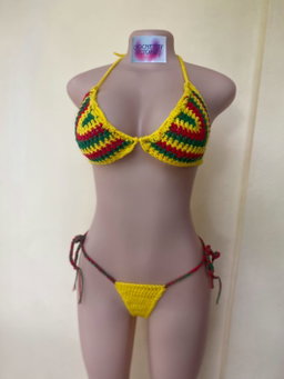 Yellow bikini set