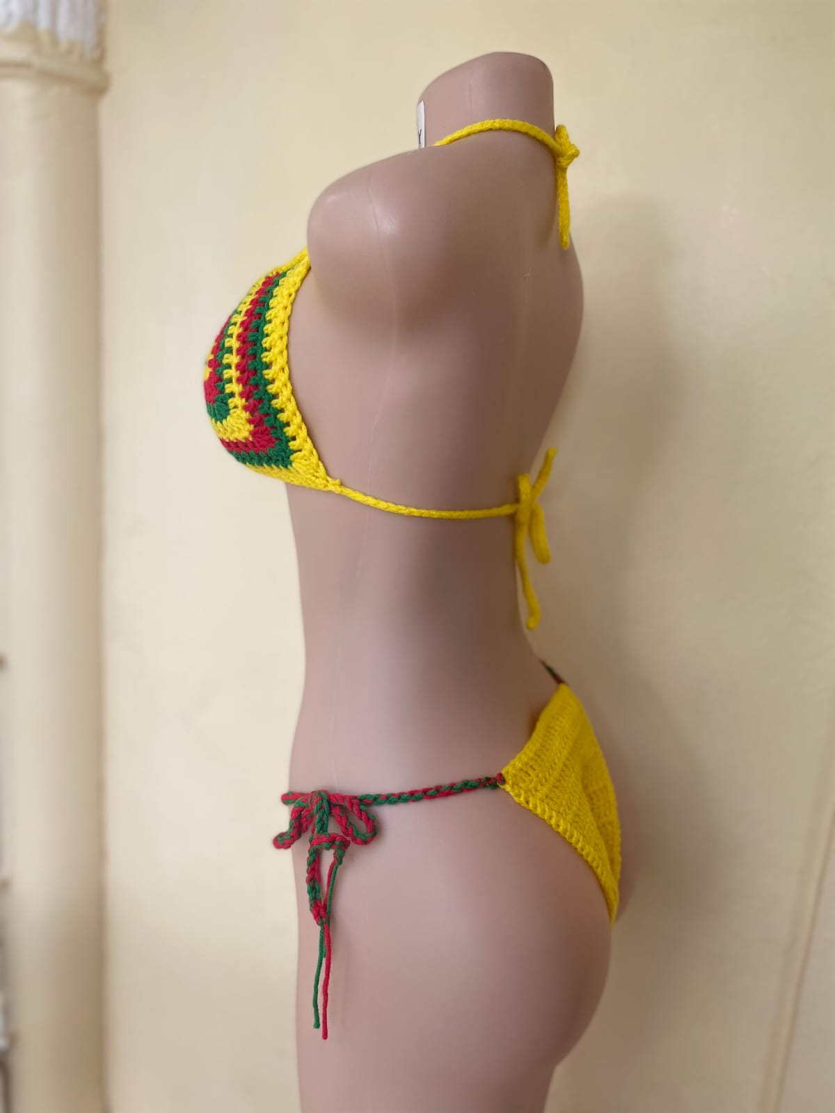 Yellow bikini set_2