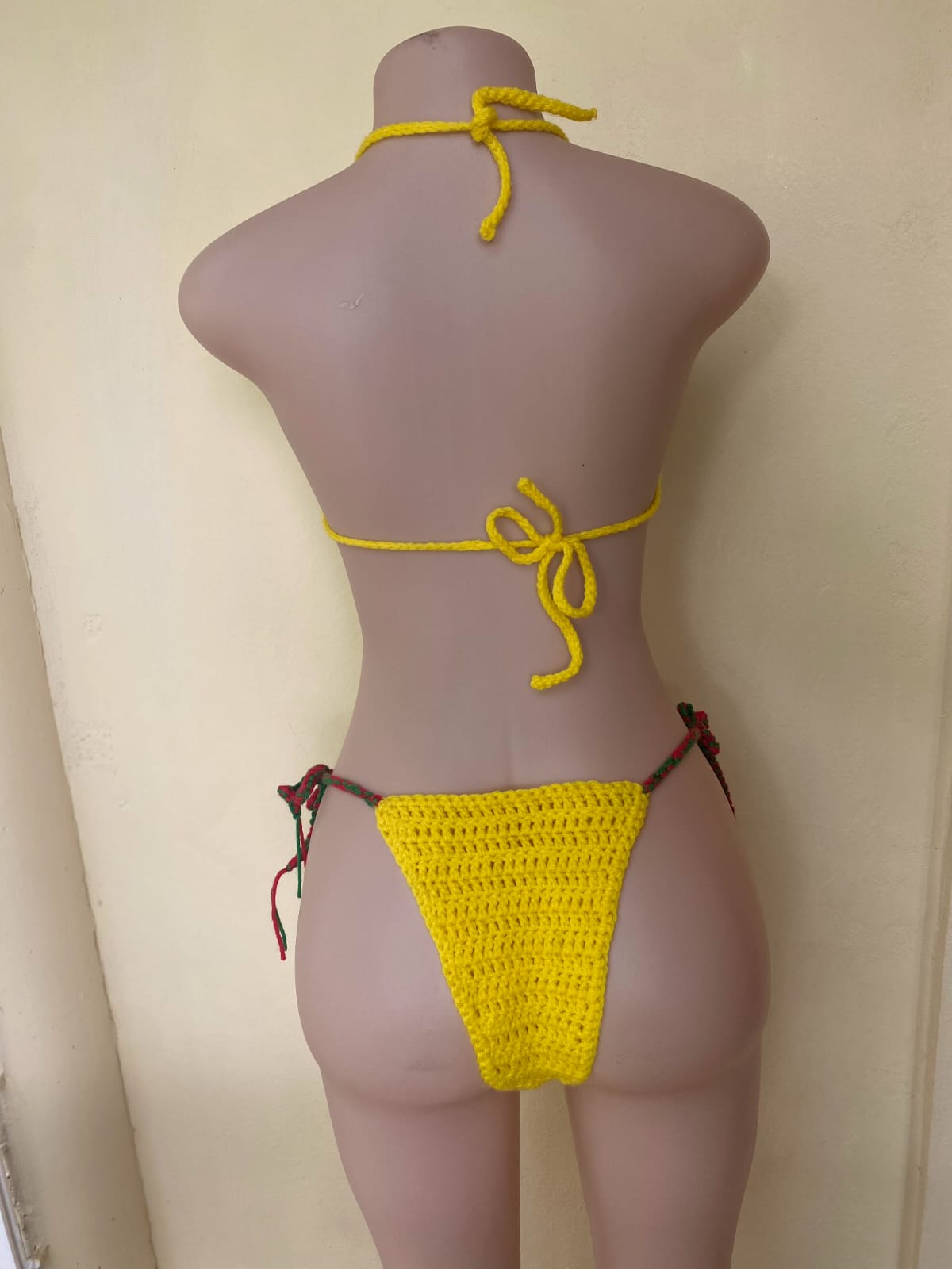 Yellow bikini set_3