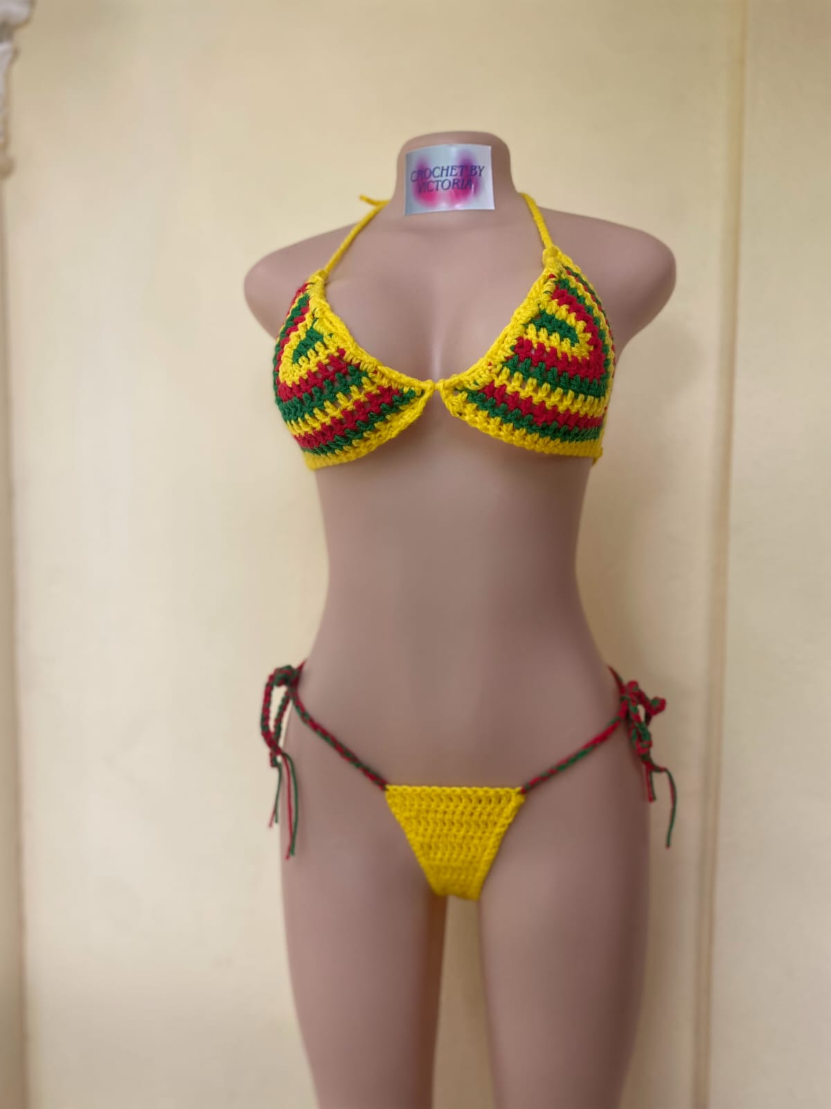 Yellow bikini set_1