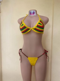 Yellow bikini set