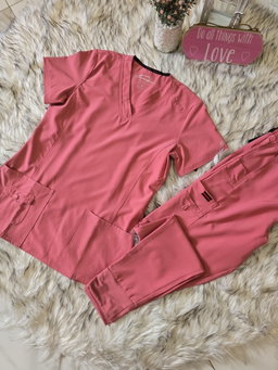 Dessert Rose Scrub Top Fubu Performance 