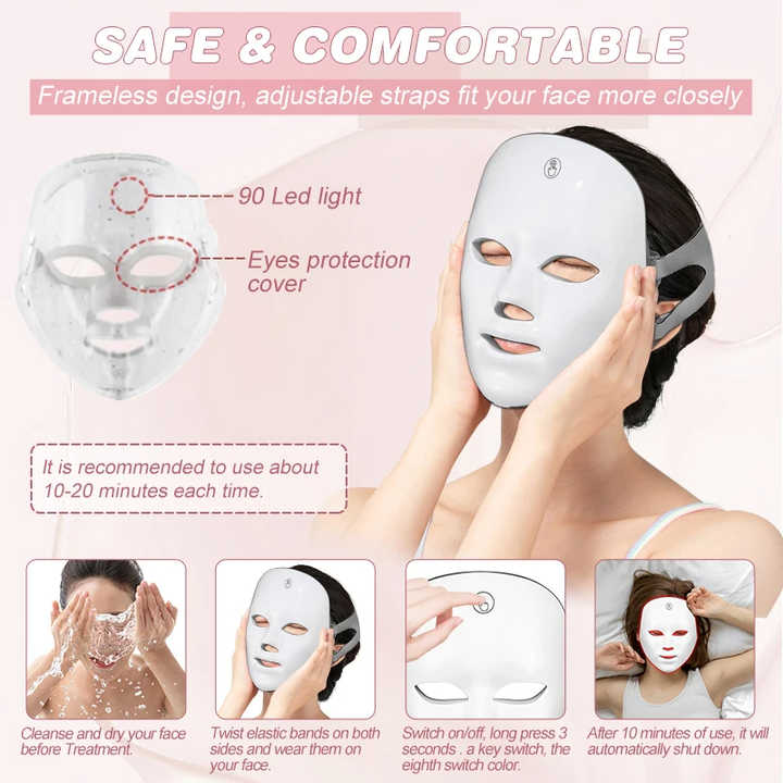 💎 SkinGlow Pro – Masque LED Thérapeutique Haut de Gamme_7