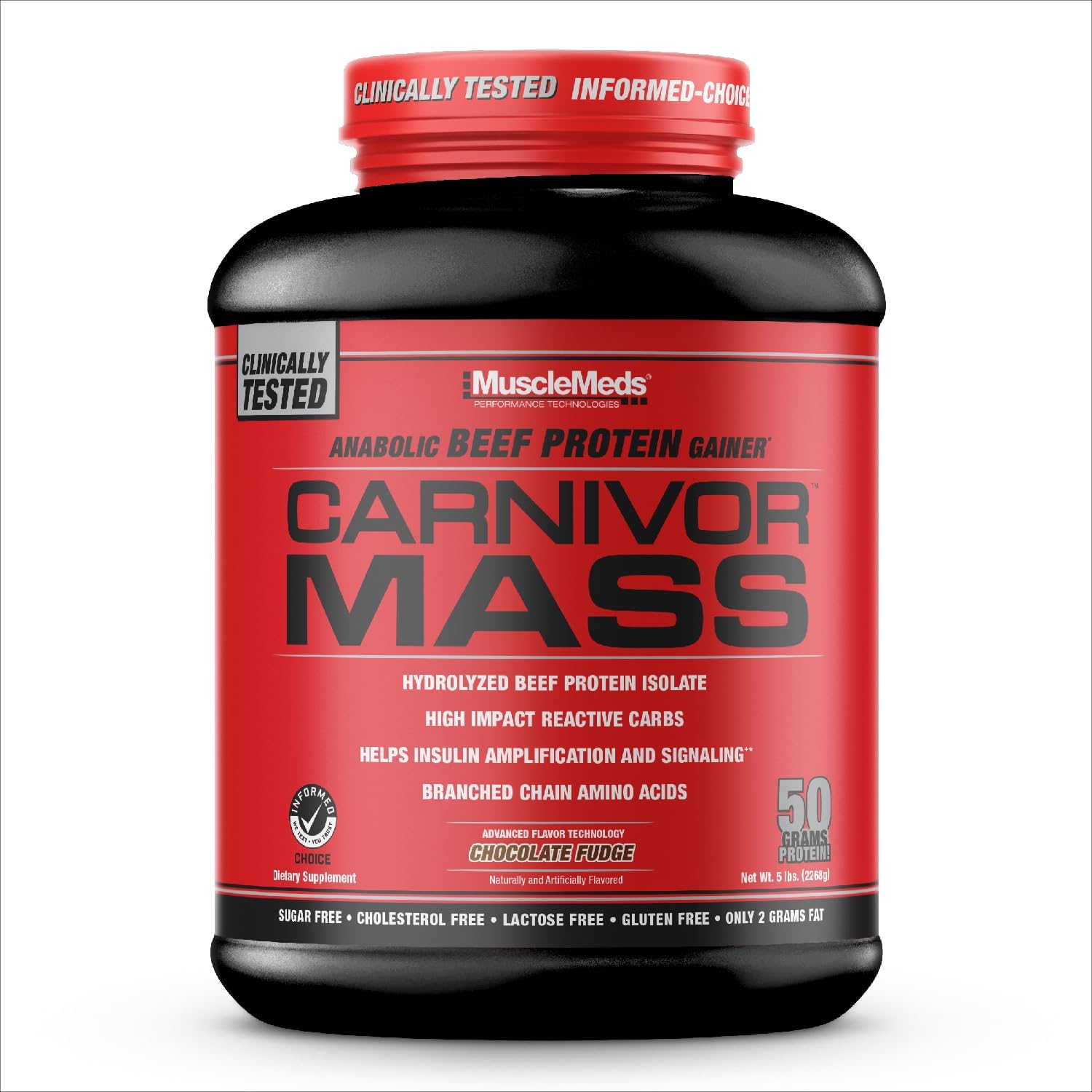 MUSCLEMEDS CARNIVOR MASS 6LBS CHOCOLATE