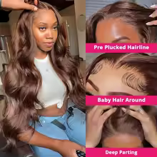 Body Wave Lace Front Wig Brazilian 