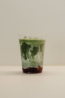 Iced Strawberry Matcha Latte