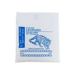 ELASTICS WILDLIFE LEOPARD 8oz 5/16 EXTRA HEAVY