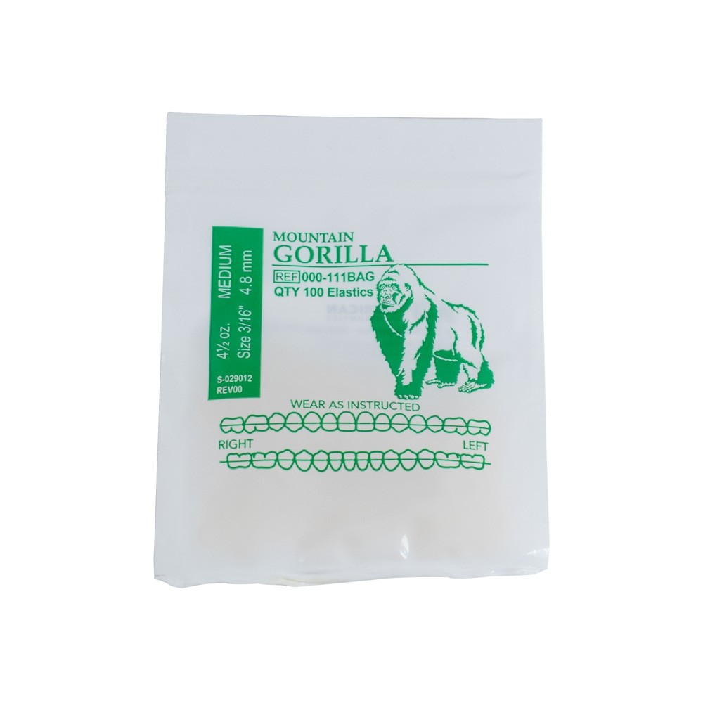 ELASTICS WILDLIFE GORILLA 4.5oz 3/16 MEDUIM_1
