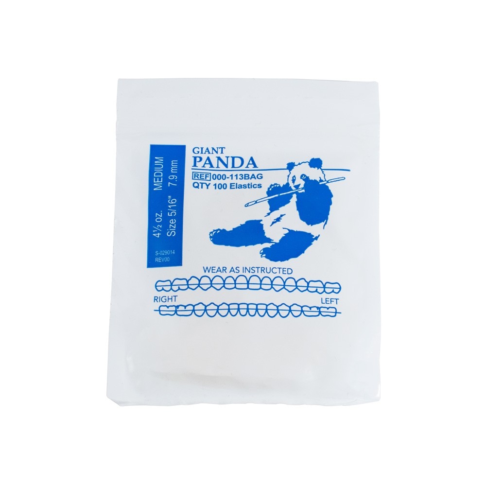 ELASTICS WILDLIFE PANDA 4.5oz 5/16 MEDIUM_1