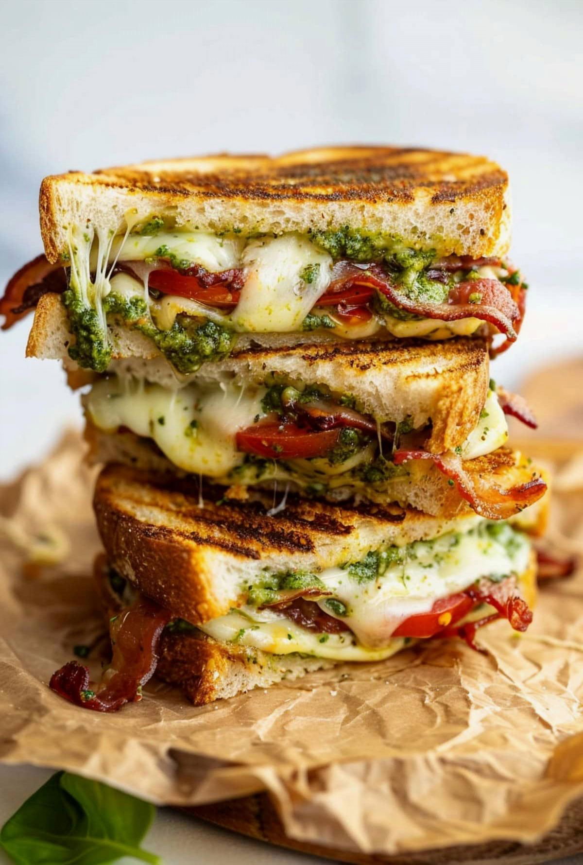 Pesto Grilled Cheese Sandwich_0