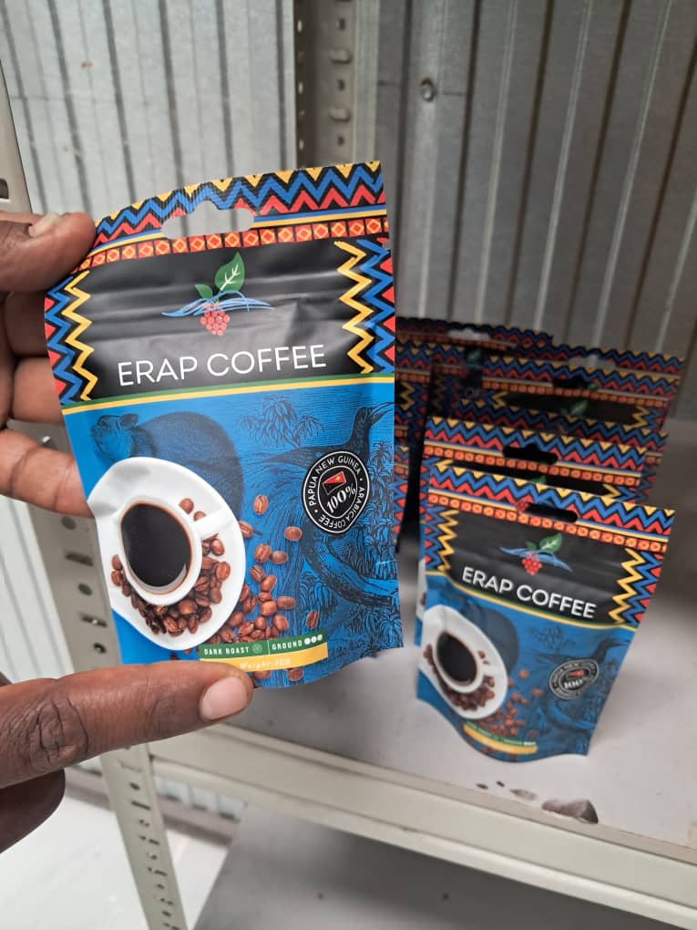 Erap Kofi, Arabica, Dark Roast, Ground Coffee Powder 100g_1
