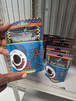 Erap Kofi, Arabica, Dark Roast, Ground Coffee Powder 100g